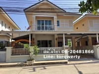 ให้เช่าบ้านในโครงการรินรดา 4 สารภี เดือนละ 15,500 บาท 